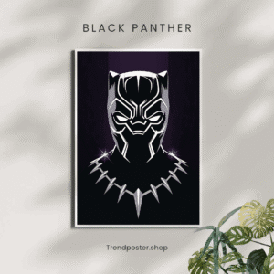 Black Panther Poster – Marvel Wall Art for Home & Office