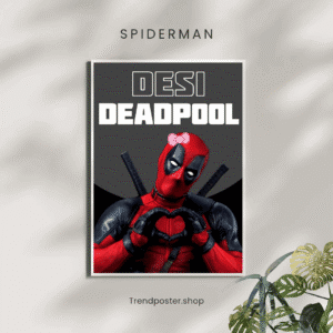 Deadpool Wall Poster – High-Quality Marvel Superhero Art Print