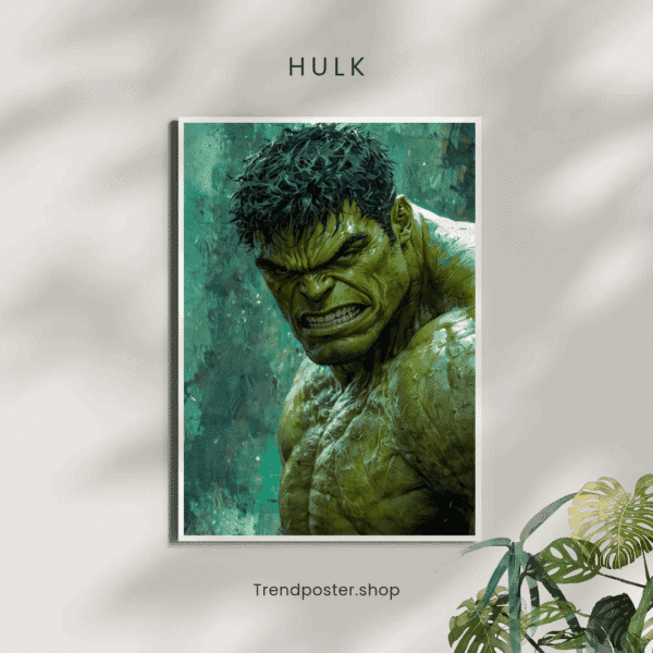 Hulk Wall Poster - Marvel Superhero Poster for Room Decor