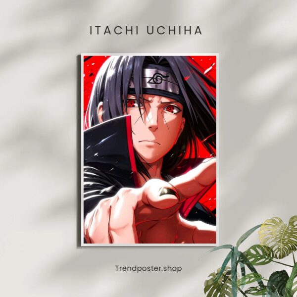 Itachi Uchiha Anime Wall Poster - HD Print for Naruto Fans