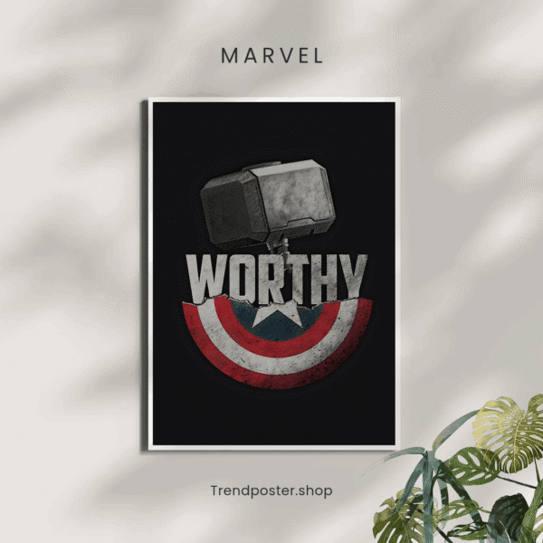 Marvel Wall Poster - HD Print for Home & Office Décor