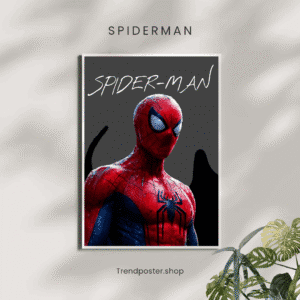 High-Quality Spiderman Wall Poster – Marvel Superhero Poster for Home & Office